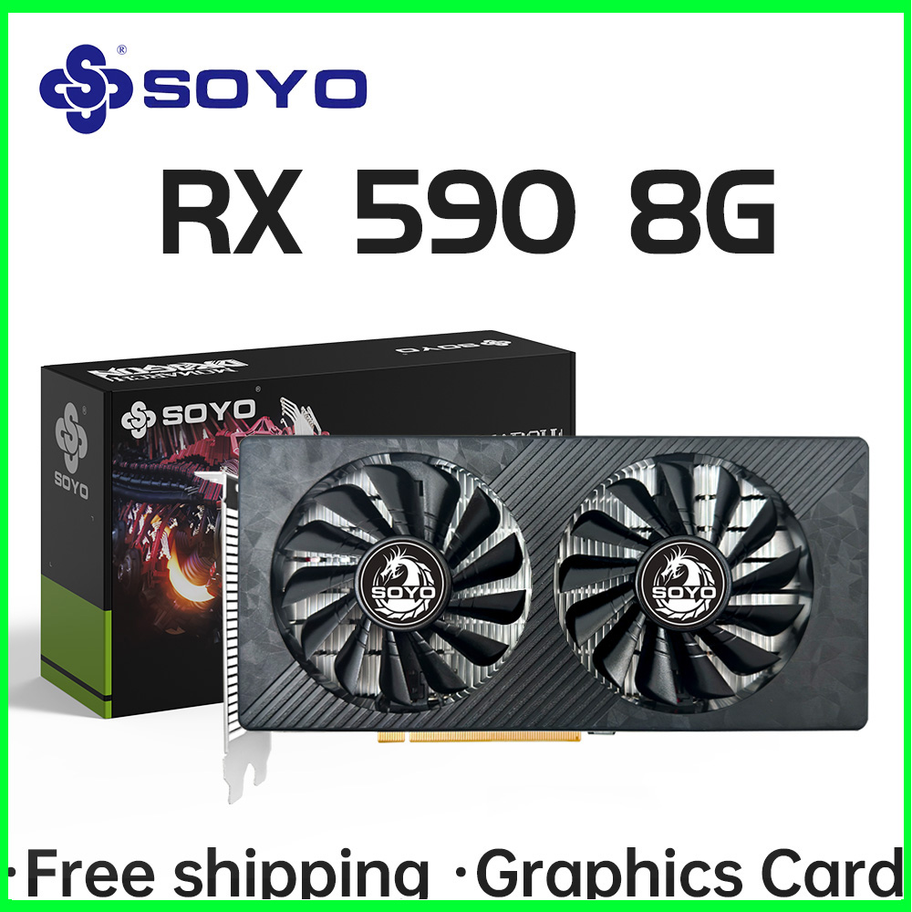 Rtx 3070 8Gb Graphics Card - SOYO AMD RX 590 8GB Karta