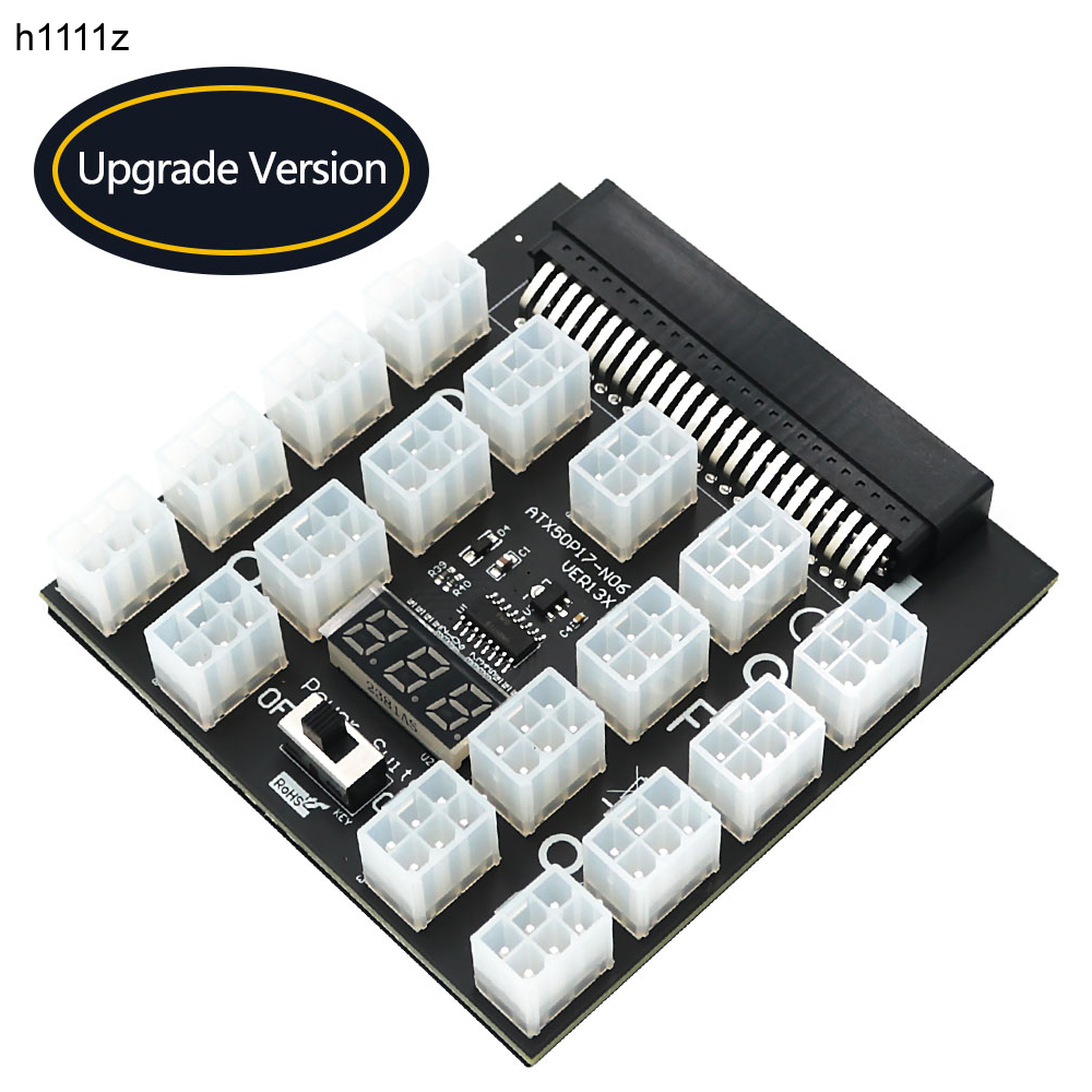 2000W Atx Mining Power Supply - PCI-E 12V 50Pin do ATX 17