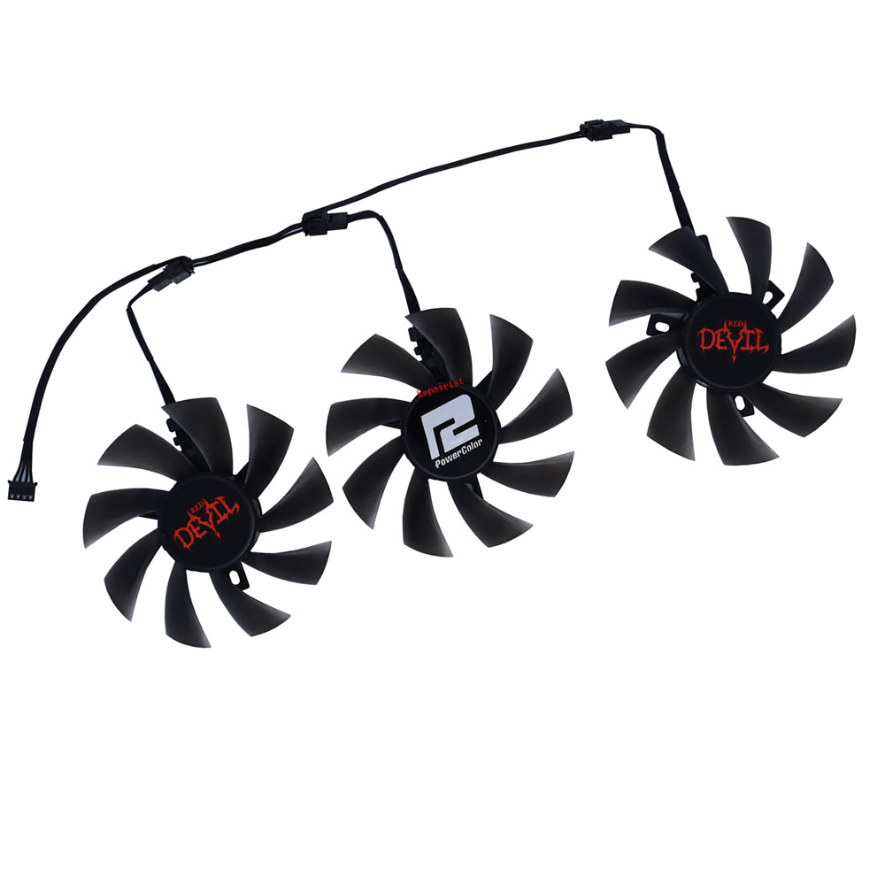 Rx 5700 Xt 8Gb Video Card - 3 sztuk/zestaw, DIY T129215BU, wentylator graficzny,