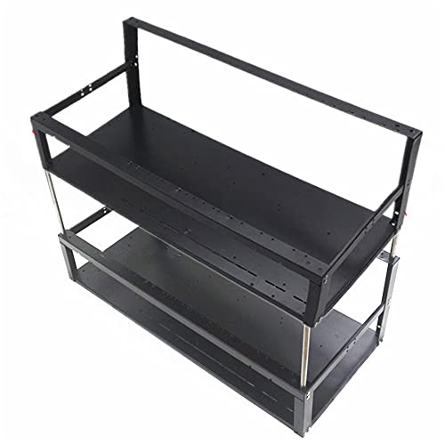 12 Gpu Open Air Frame Case - Dwuwarstwowa obudowa komputera z otwartą ramą