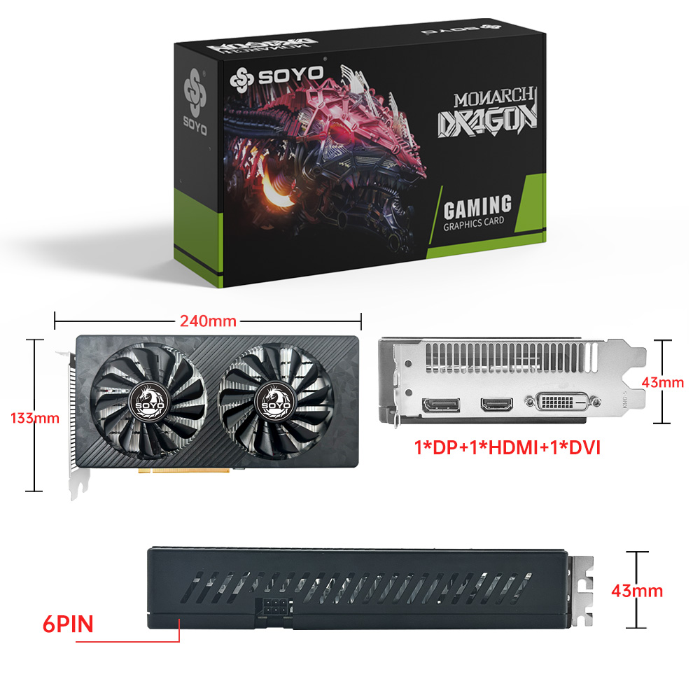 SOYO AMD RX 590 8GB Karta Graf – Rtx 3070 8Gb Graphics Card recenzja i cena