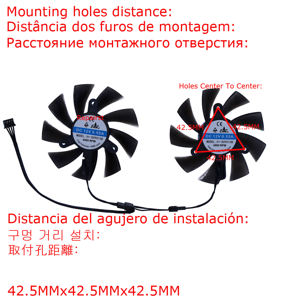 2 sztuk/zestaw, XD-D09015B, gr – Rx 580 8Gb 2048Sp Gpu recenzja i cena