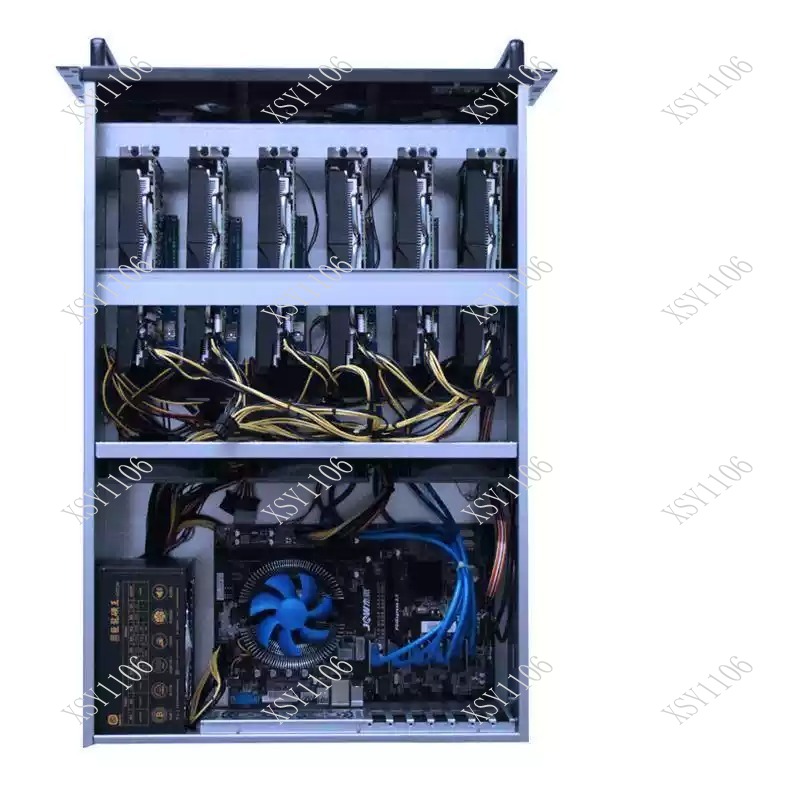 Obudowa przemysłowa 6/8 karty  – 8 Gpu 4U Server Chassis recenzja i cena