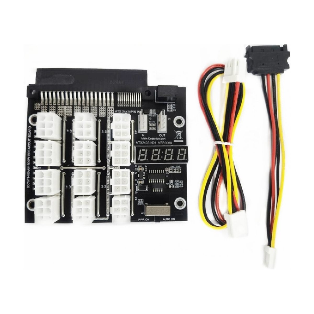 Płytka rozdzielcza M05K z 12 p – 2400W Server Psu Breakout Board recenzja i cena