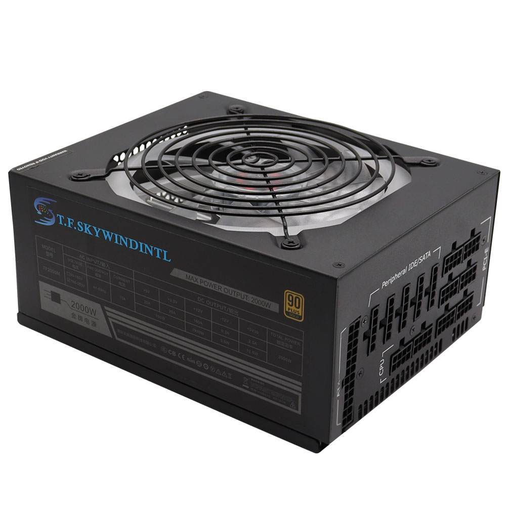 2000W RGB pełny moduł ATX zasi – 2000W Atx Mining Power Supply recenzja i cena