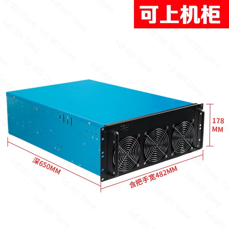Obudowa 4U na wiele kart grafi – 8 Gpu 4U Server Chassis recenzja i cena